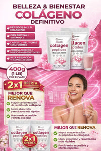 Colágeno Premium Multi Péptidos 450g -Corre qué se acaba🔥